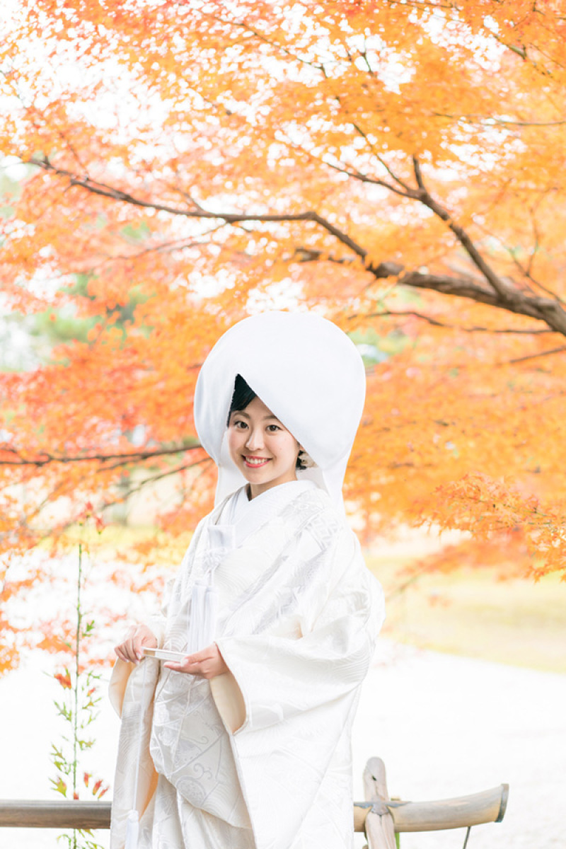 紅葉に包まれて