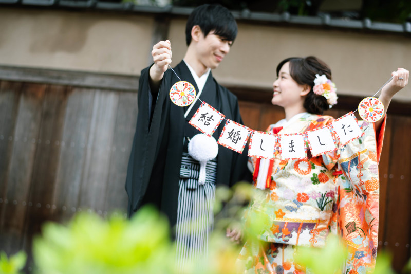 小物を使用した撮影も