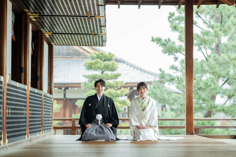 春の大覚寺ロケーション前撮り