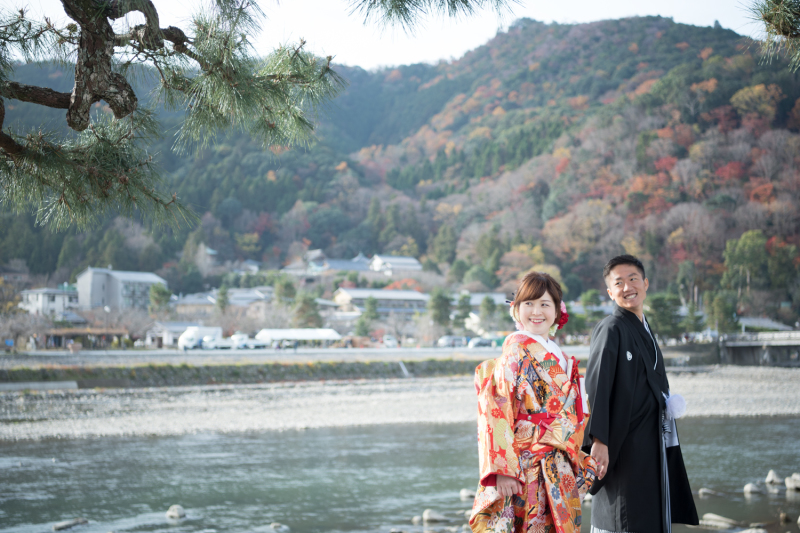 嵐山、ロケ撮影