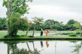 大覚寺で前撮り