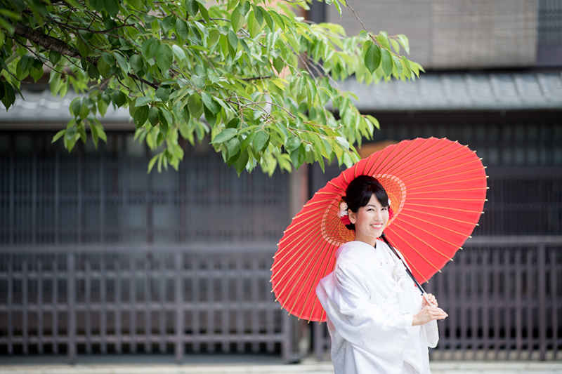 和傘は必須とです。