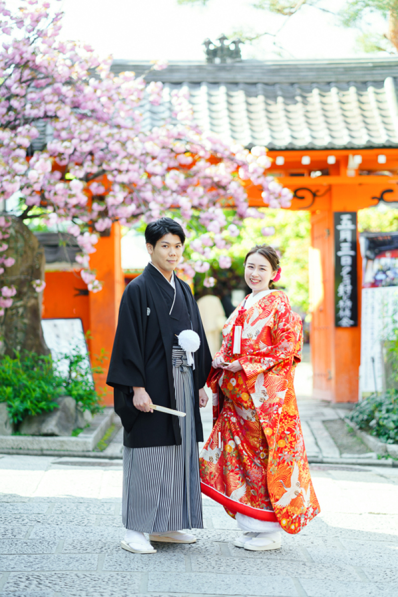 八重の可愛い色合いが