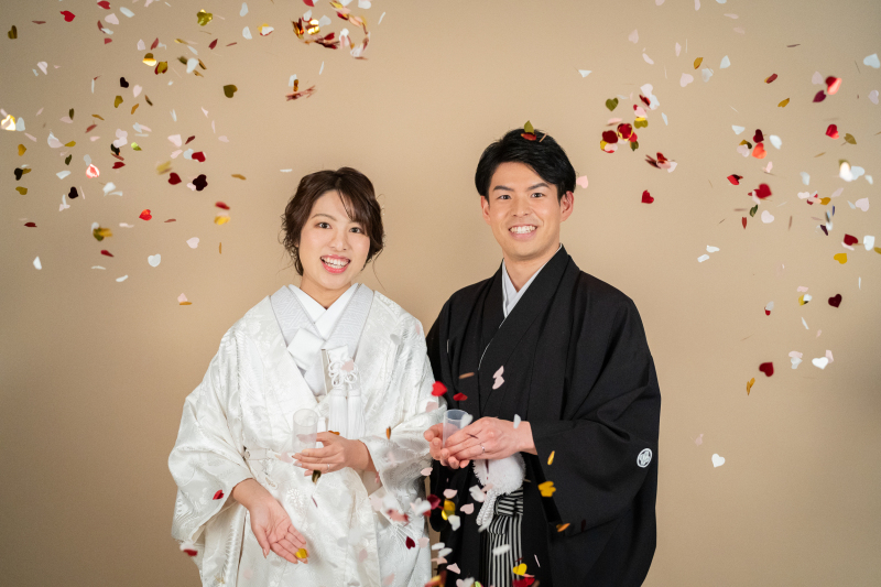 本日は和装ロケーション&スタジオ2着プラン