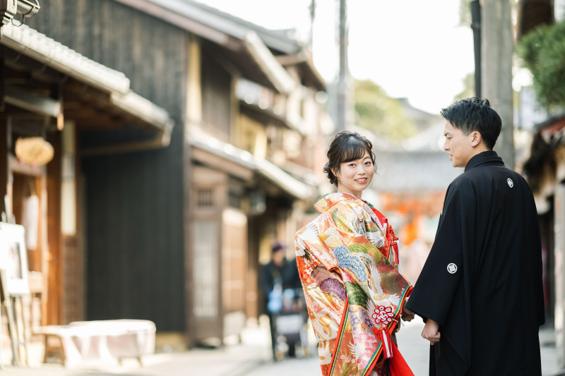 振り向きショット