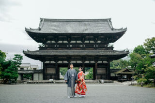 仁和寺で前撮り