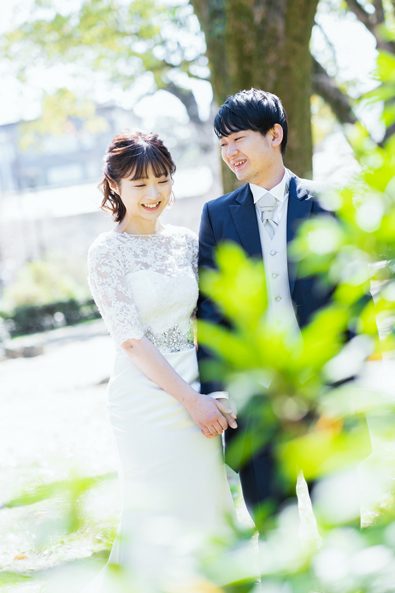 お二人のお二人らしい表情を