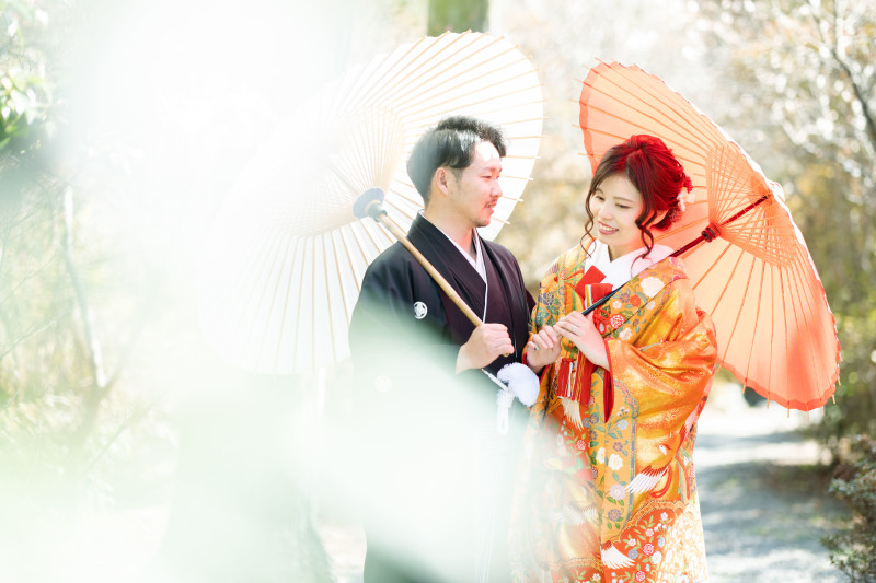 寄り添うお二人