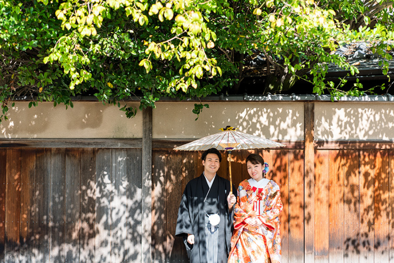 木漏れ日の中で