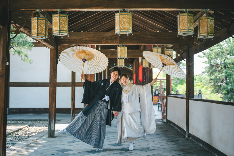 萬福寺で和装前撮り