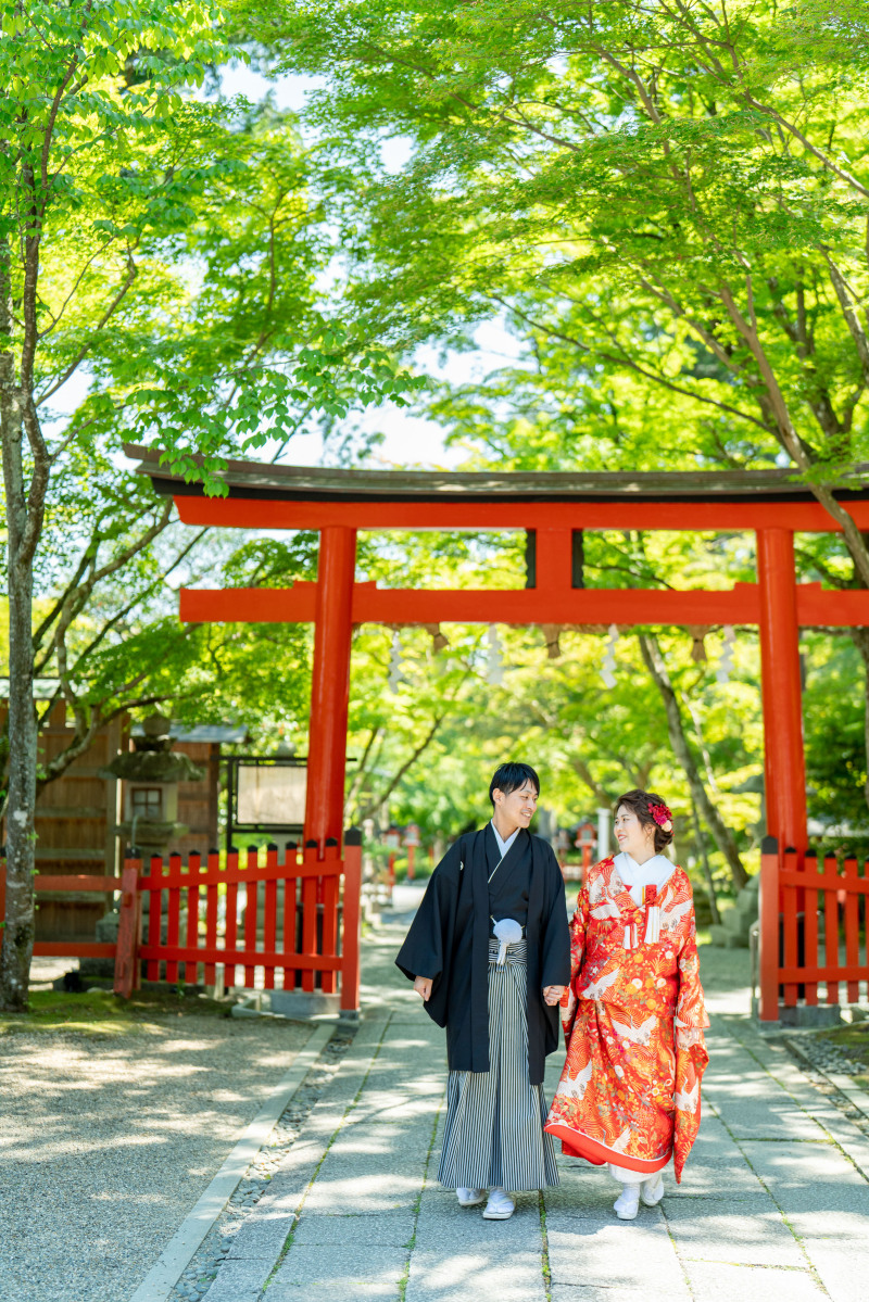 緑に囲まれた日