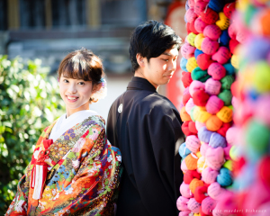 京都の八坂庚申堂さんにて