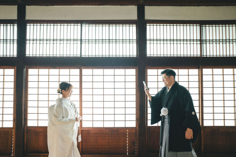 新婦様を