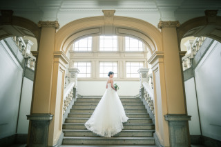 京都府庁と大覚寺