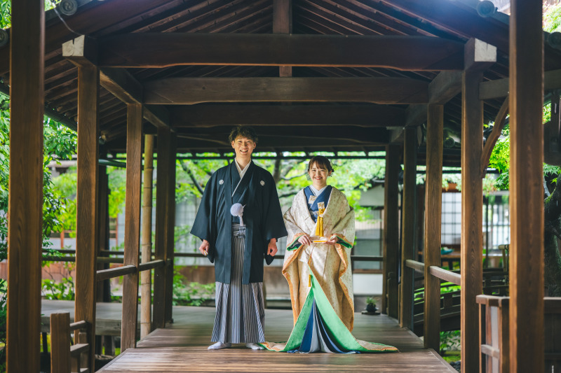 神社で前撮り
