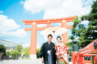 夏の和装前撮り撮影