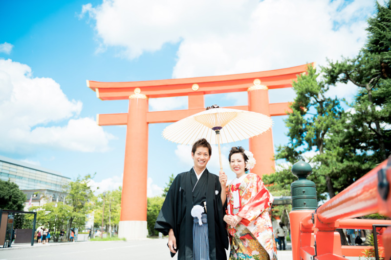 夏の和装前撮り撮影