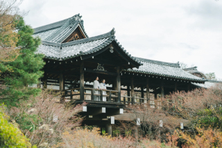 色掛下でのロケ撮影