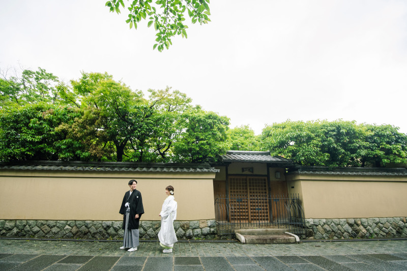 雨上がりの京都