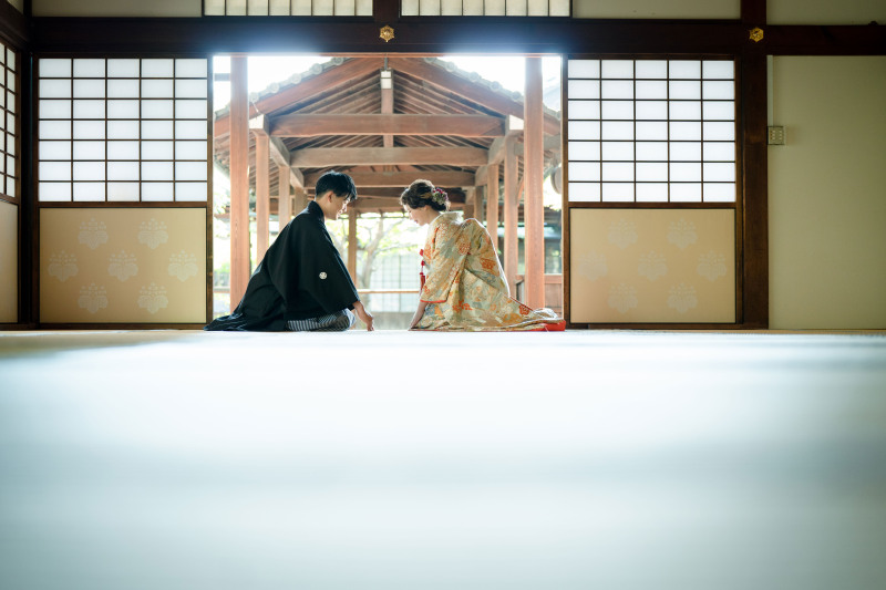 落ち着いた場所