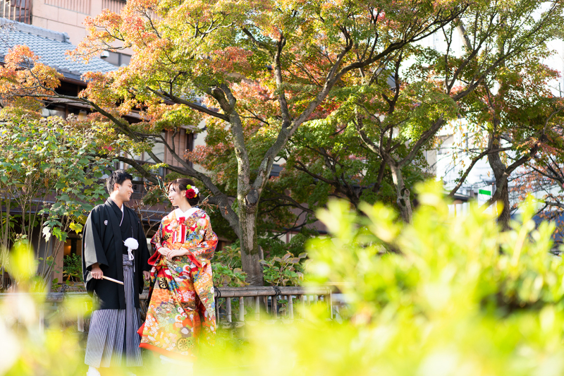 色づいています