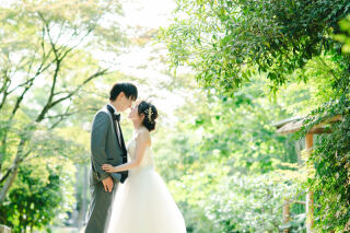 和装と洋装で前撮り