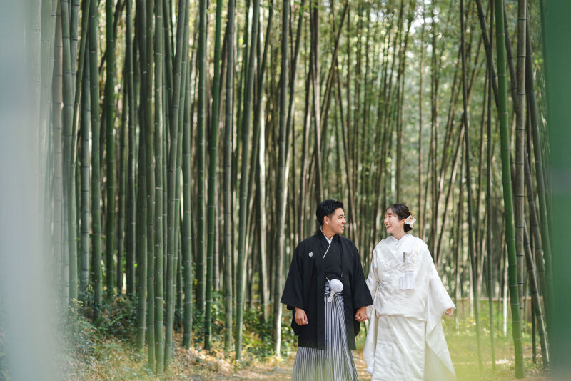 竹林も