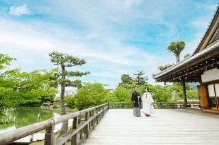 大覚寺で前撮り