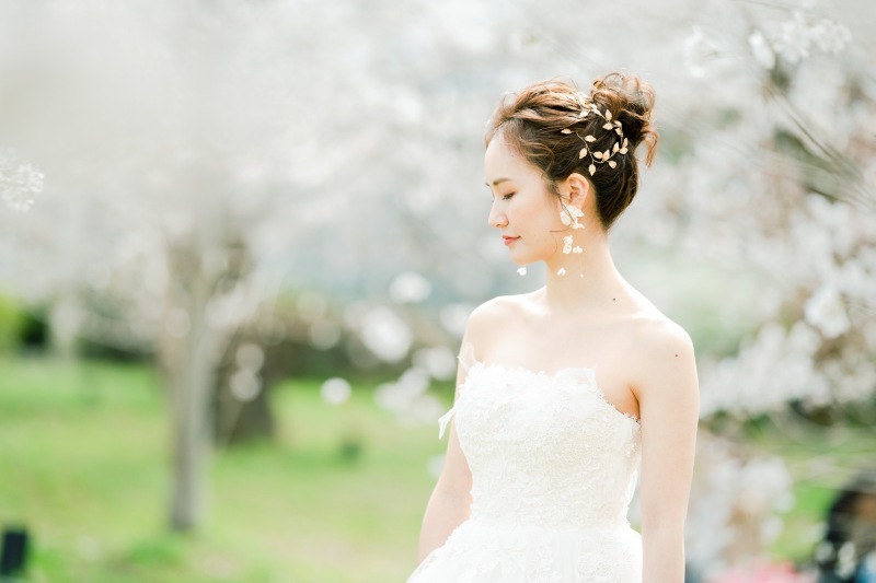 新婦様ソロショット