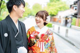 笑顔あふれるロケーション撮影