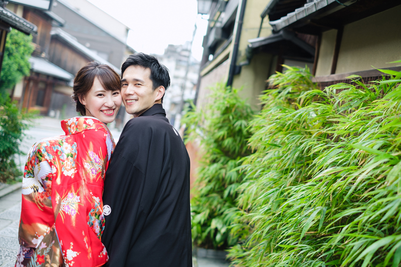 二人に似合うショットですね