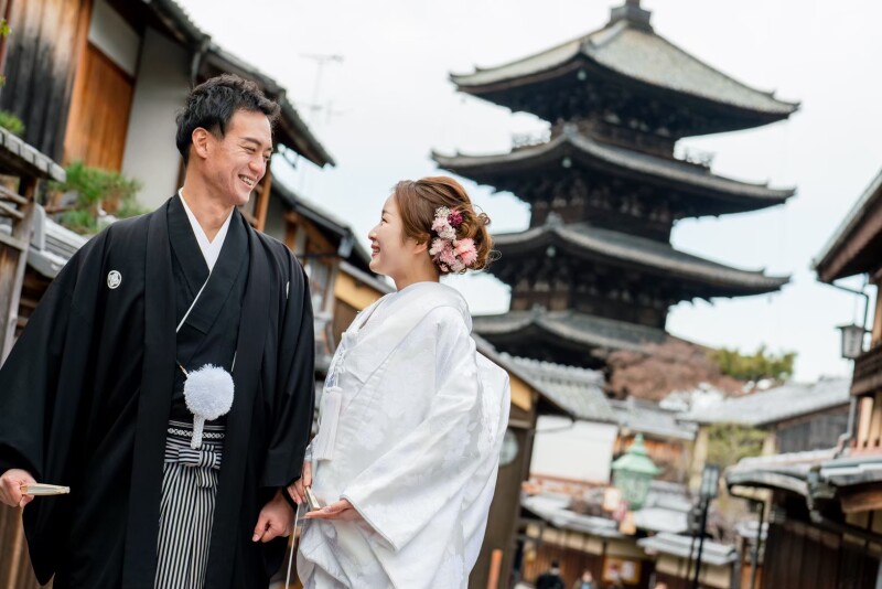 八坂の塔が見える素敵なロケーション