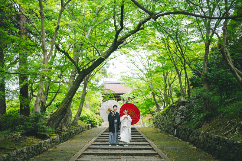 緑に囲まれて