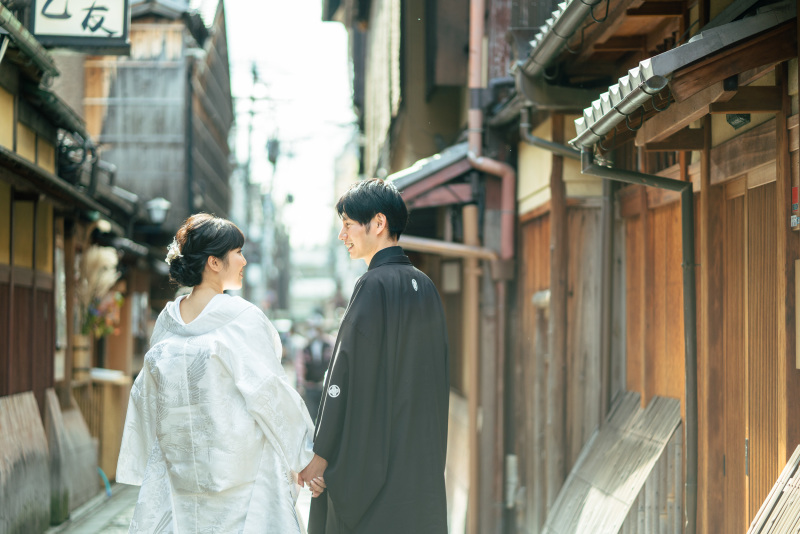 祇園の街並みにて