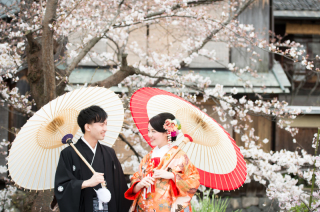 桜の時期の撮影