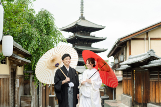 人気の東山で前撮り