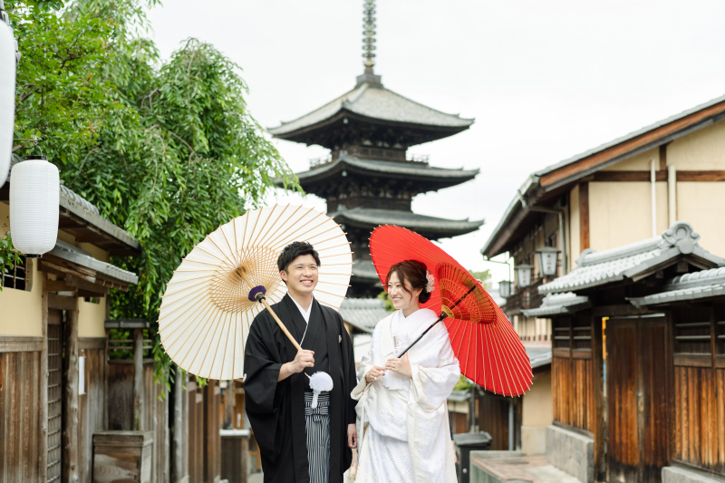 人気の東山で前撮り