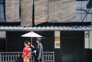 祗園のロケーション撮影