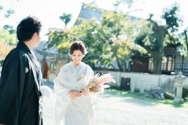 新婦様と新郎様