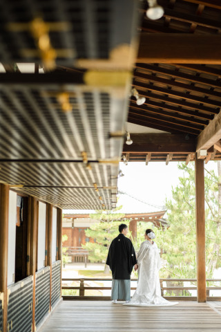 白無垢と色打掛