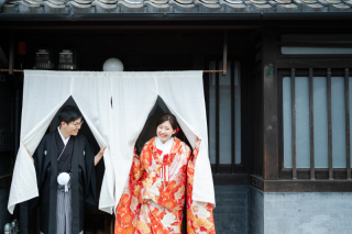 京都らしい町並みと町家