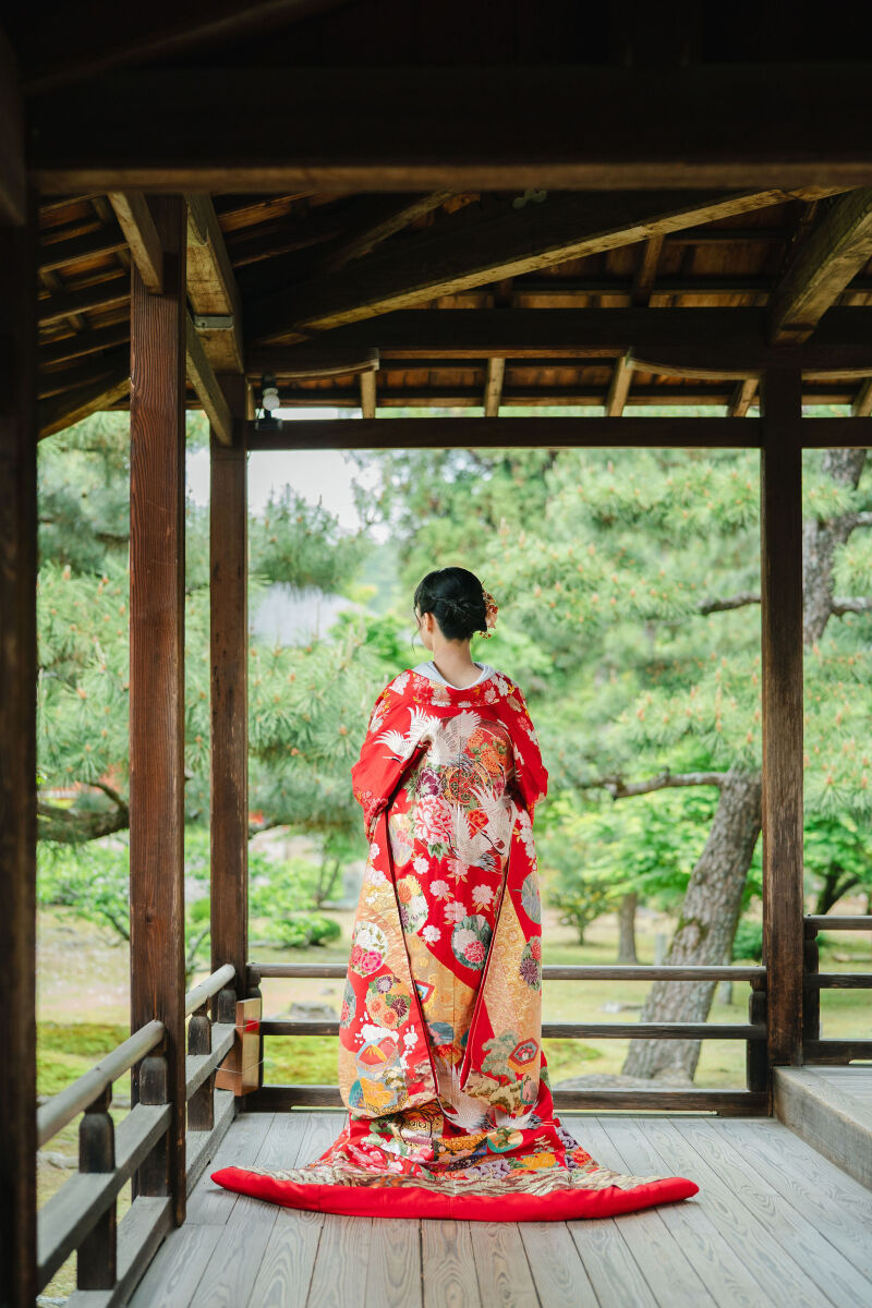 色打掛に