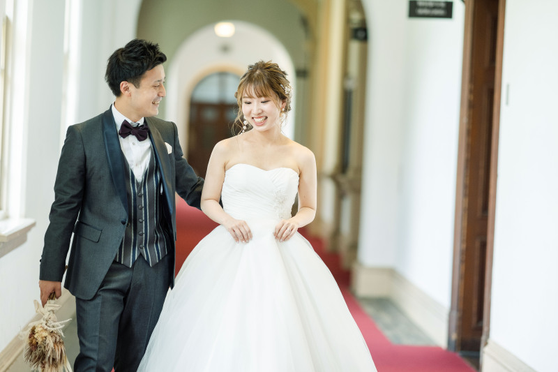 ドレスとタキシード