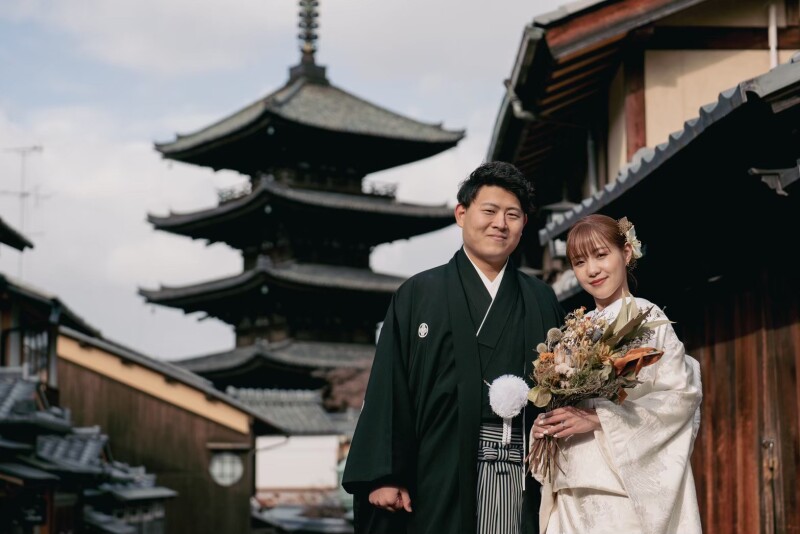 京都らしい一枚に