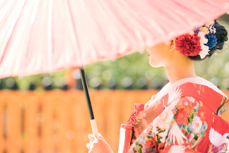 和装アイテム、和傘