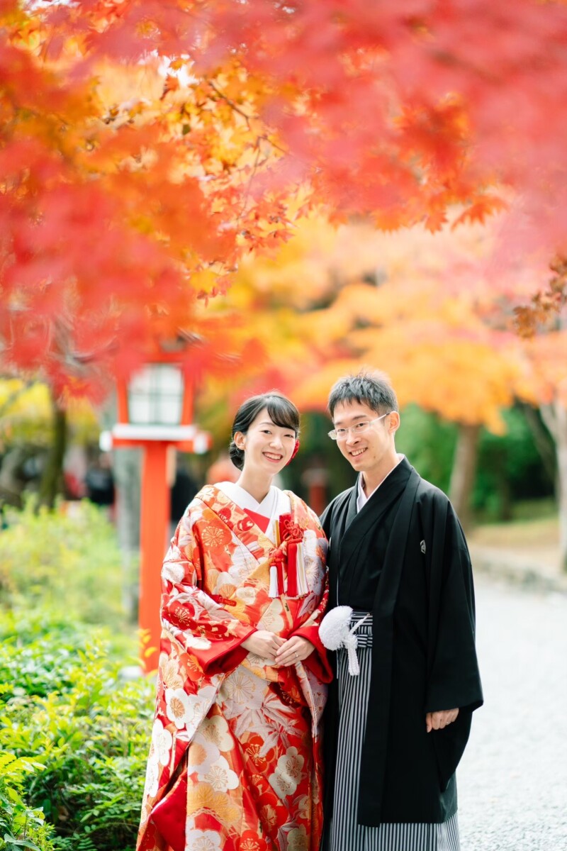 紅葉の大原野神社