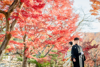 12月の祇園と寺院ロケ