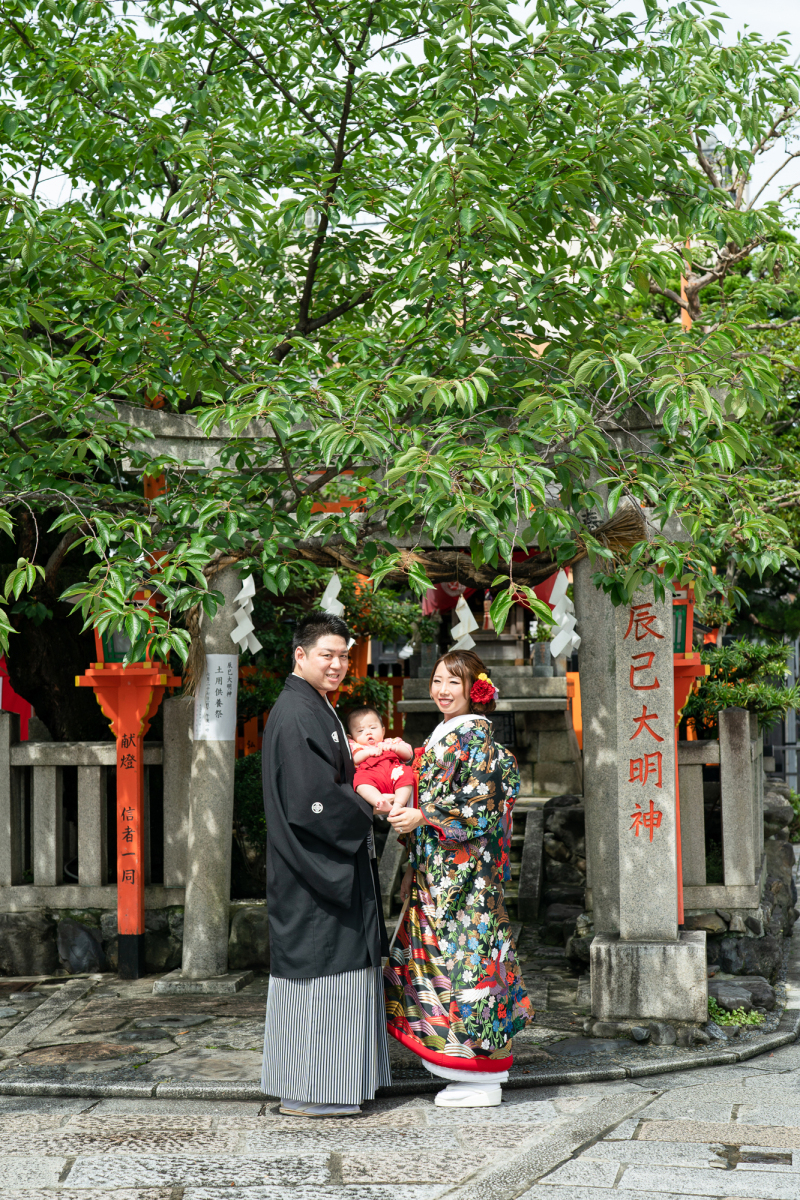 新郎新婦様とお子様と