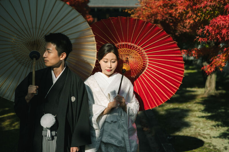 白無垢と色打掛