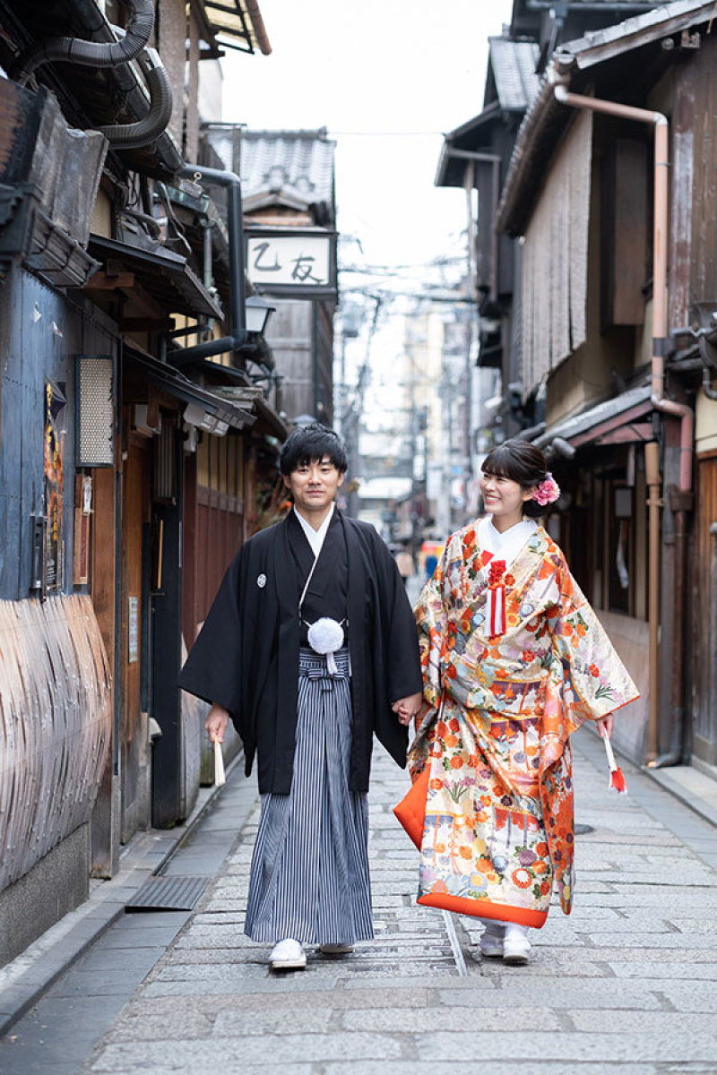 散策をする様に